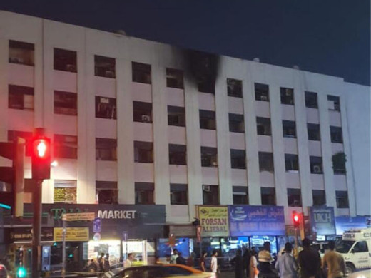 दुबईको एक आवासीय भवनमा आगो लाग्दा १६ जनाको मृत्यु